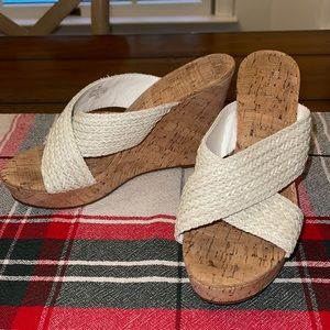 Nine West wedges sz 8